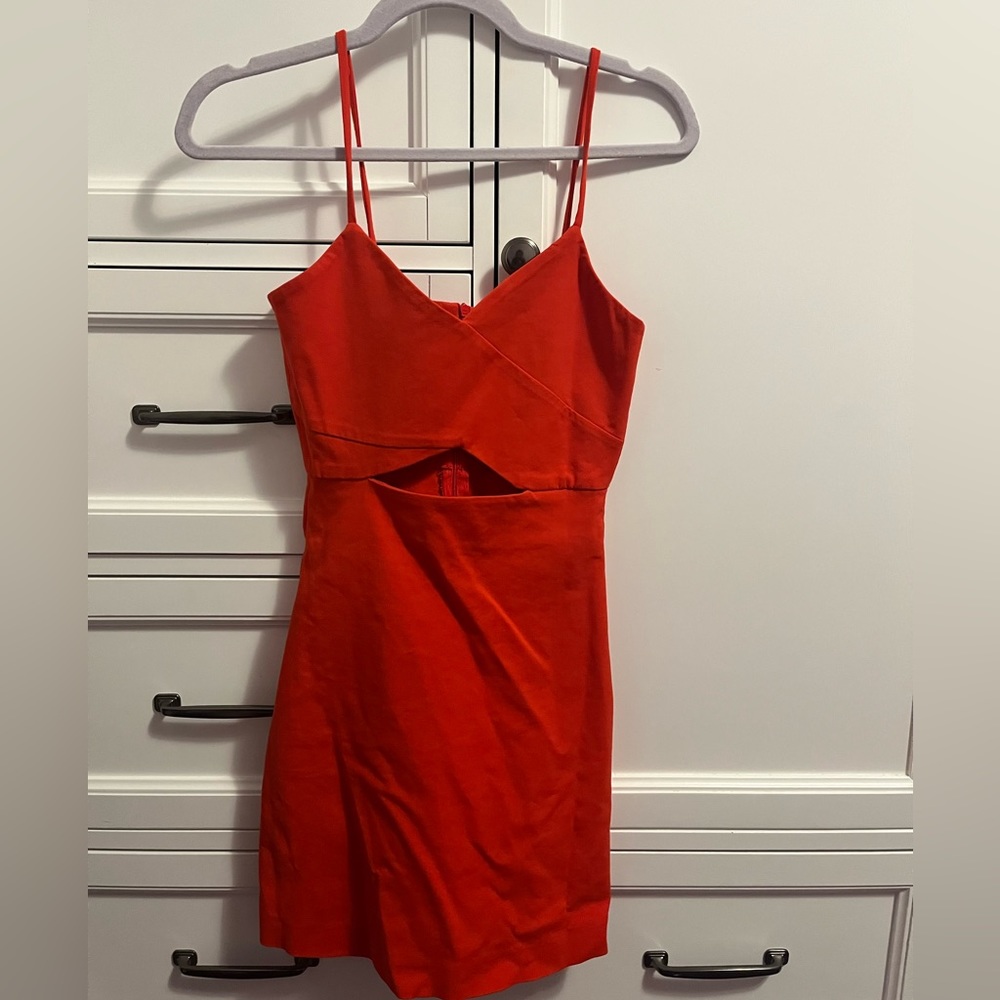 Zara sexy red dress